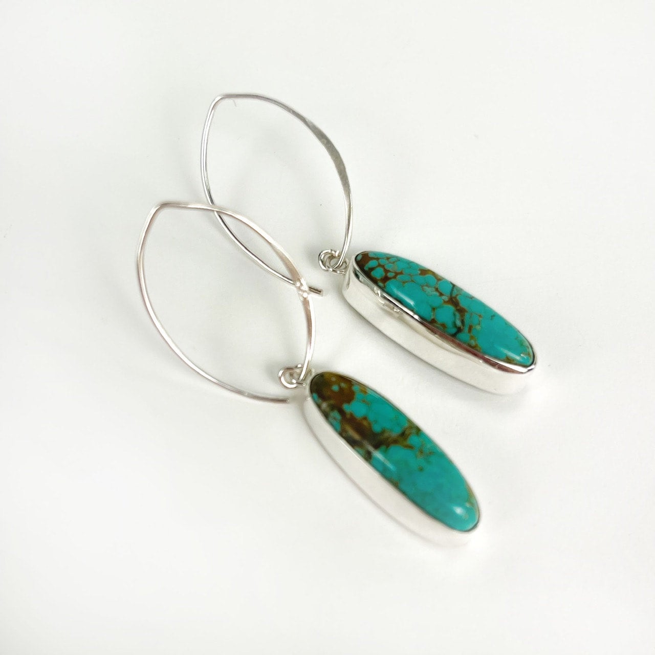 Unique Earrings, Turquoise Earrings, Natural Turquoise, December Earri